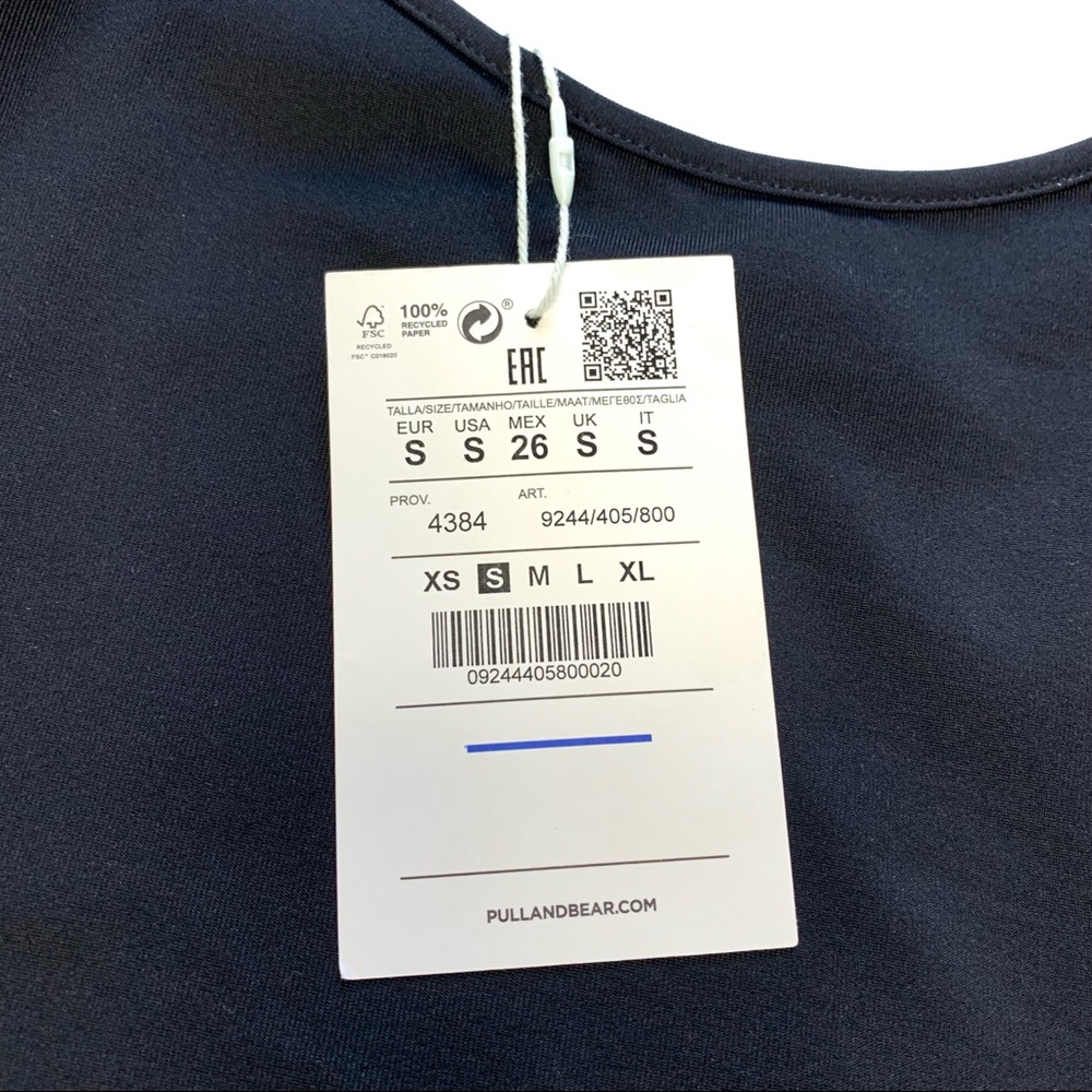 Nwt Black Basic Spaghetti Strap Bodysuit - image 5